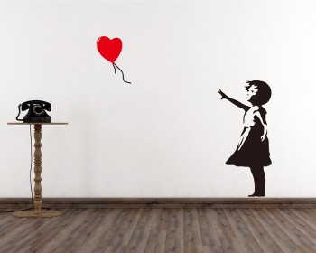 Stickers muraux Banksy 